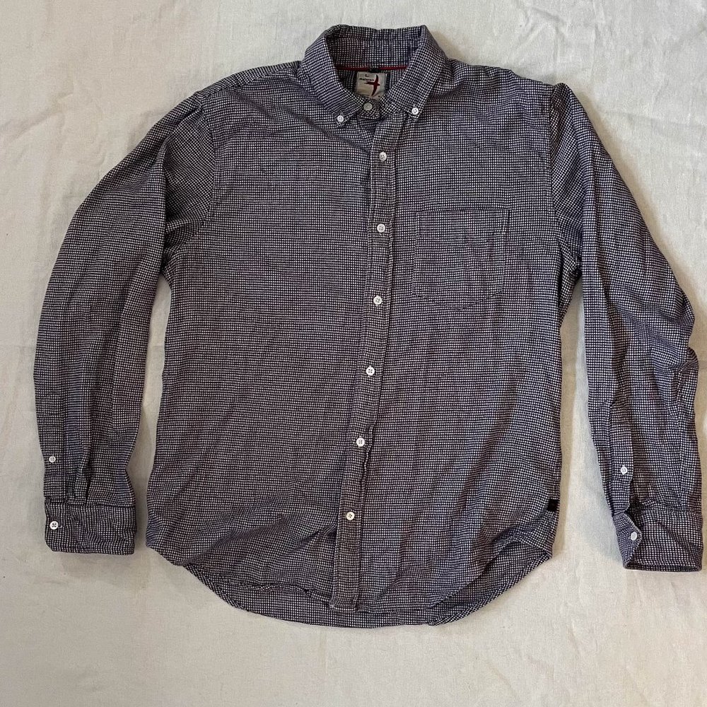 Relwen Houdstooth Shirt (L)